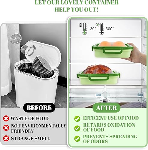 Miniatura 2 de Juego de 2 protectores grandes reutilizables de frutas y verduras, caja de almacenamiento de frutas de silicona, cápsulas elásticas frescas para