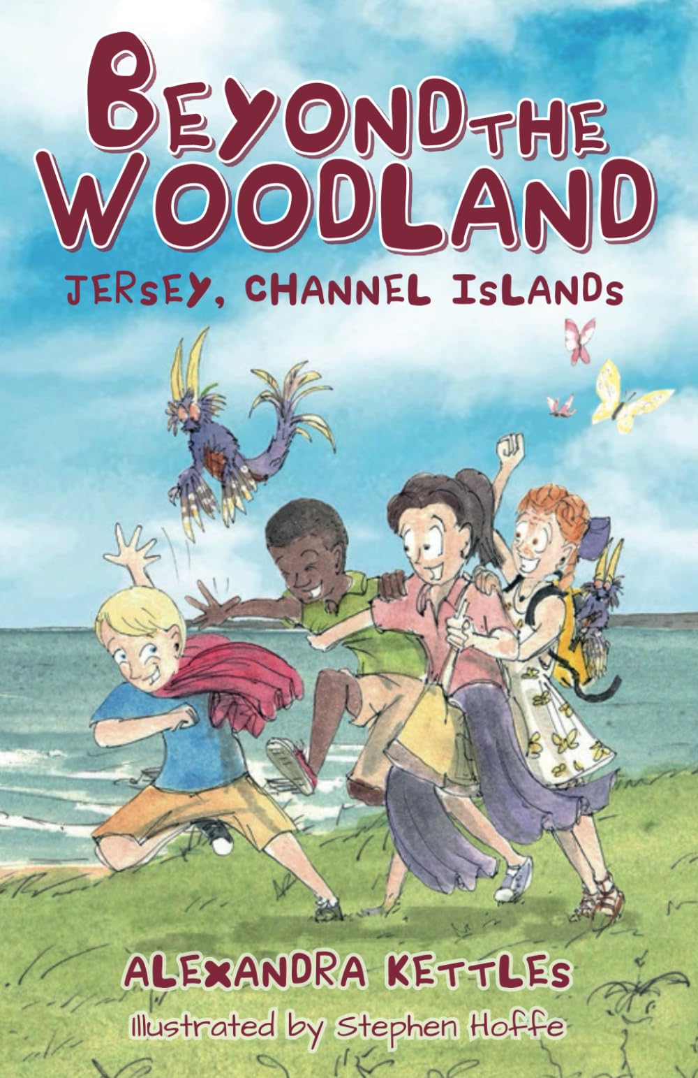 Beyond the Woodland, Jersey, Channel Islands: Two Goobies, four children, one island, and a whole bag full of mischief! Black & White: 2 (Charlotte & Tom's Goobie Adventures)