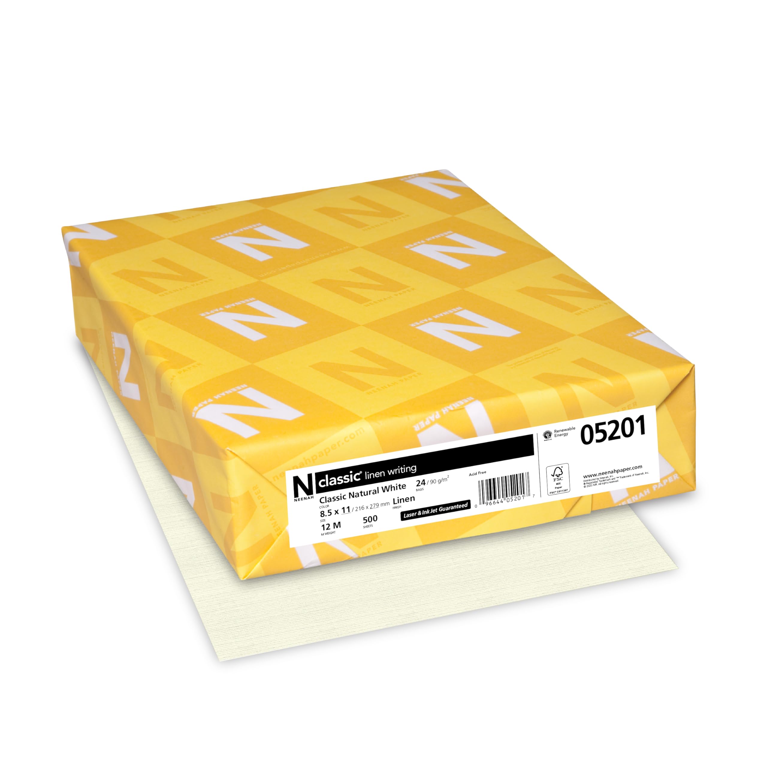 Neenah Classic Linen Paper 05201