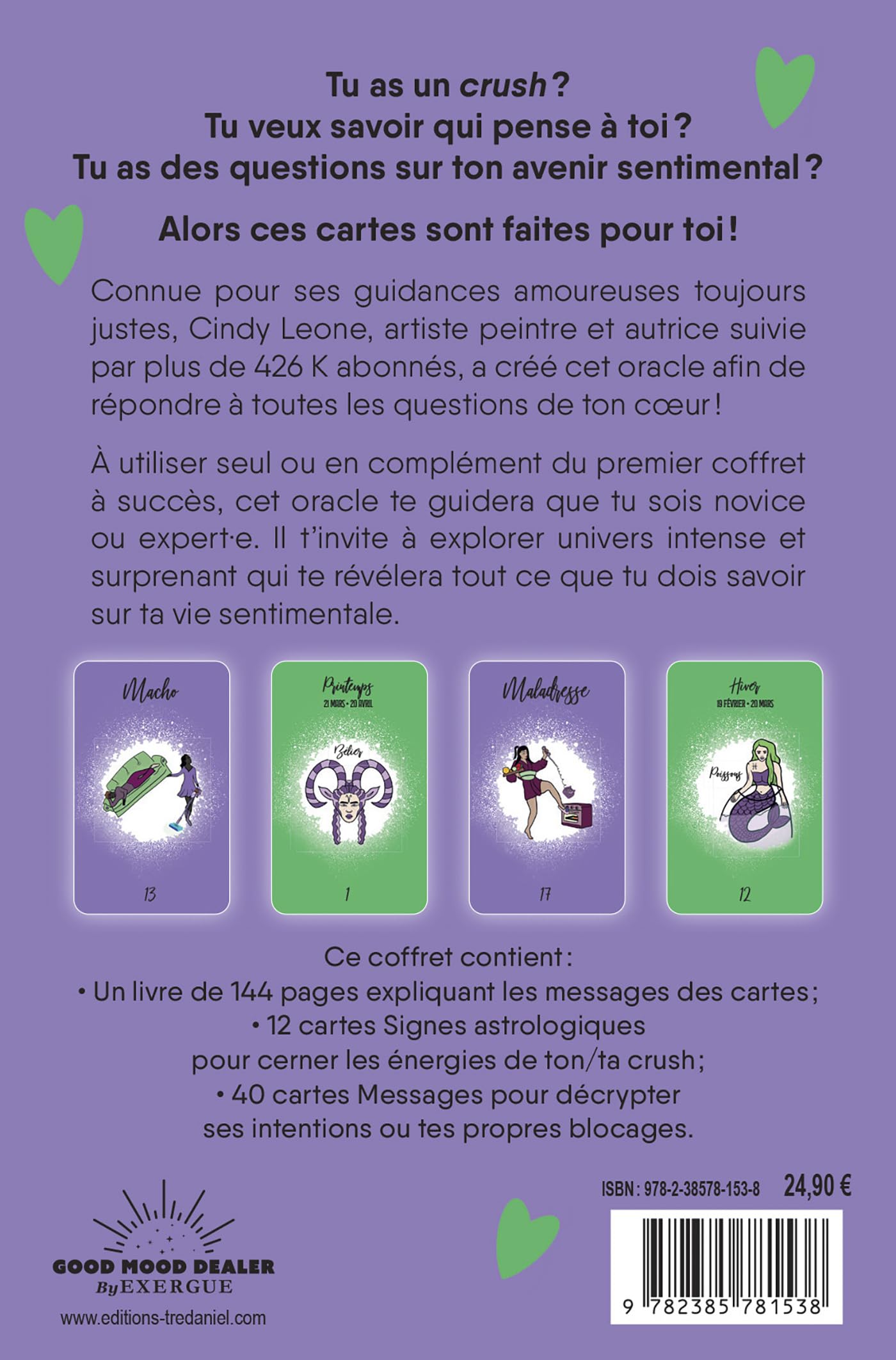 Astro Crush 2 - 50 nouvelles cartes divinatoires pour ton coeur