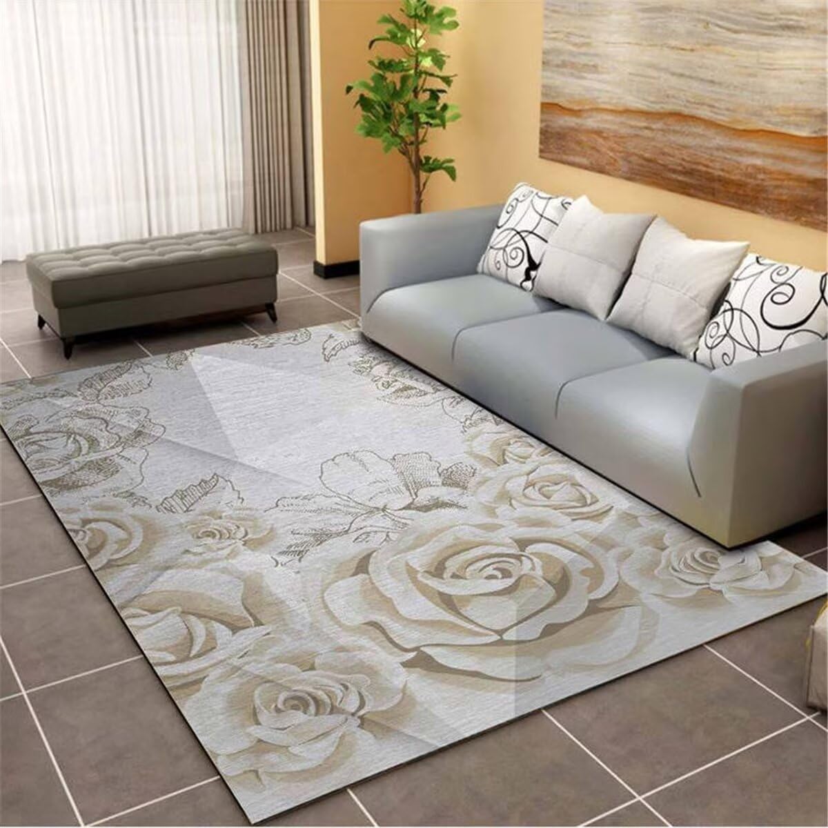 Tapis pour chambre enfant garçon doux insonorisant 140x200