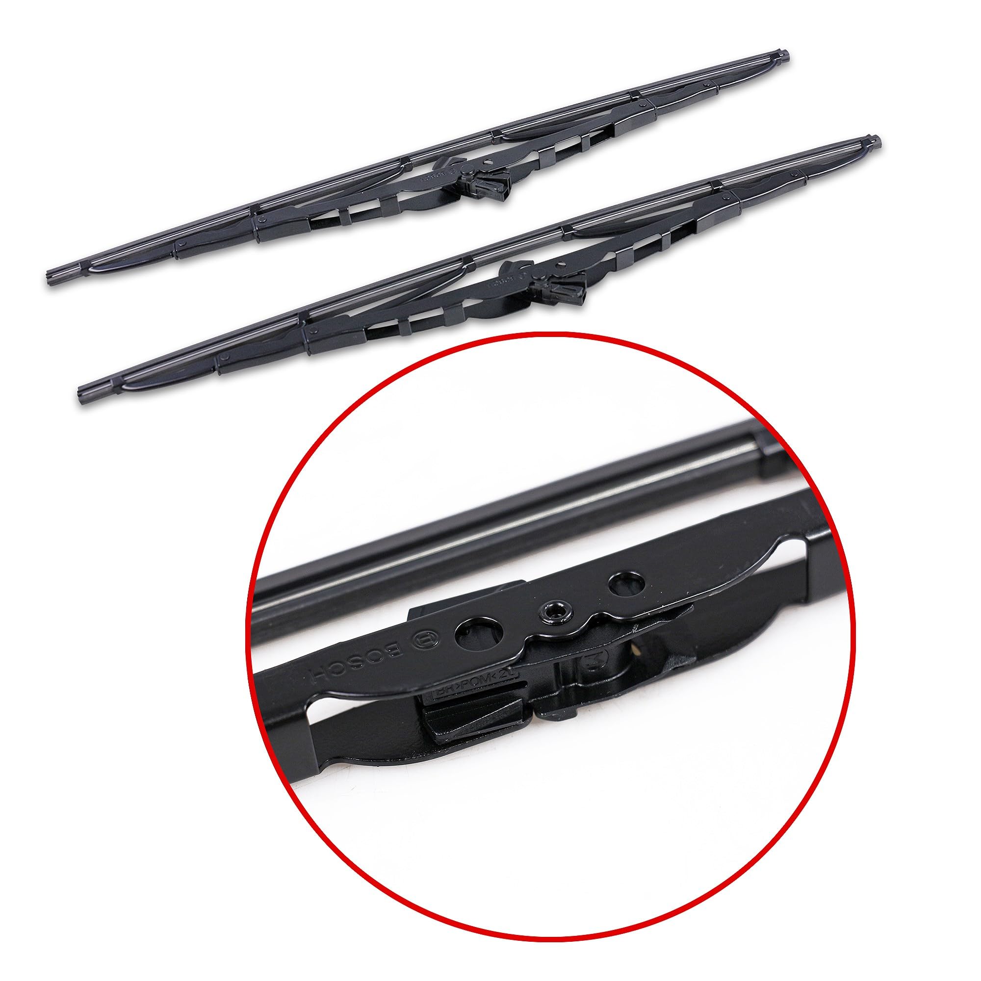 Bosch ClassicWiper Silecek Seti Hummer H3 (2008-2010), Suzuki Jimny (2018 ve sonrası), Tofas Dogan (1999-2002), Kartal (1997-2002), Şahin (1997-2002) [400/400 mm] 400C 3397005158