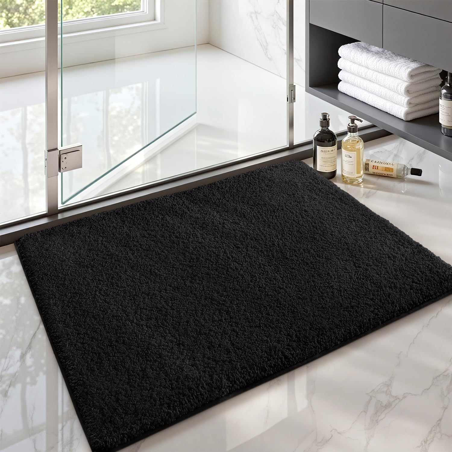 Amazon.com: Color&Geometry Bath Mats for Bathroom Non Slip