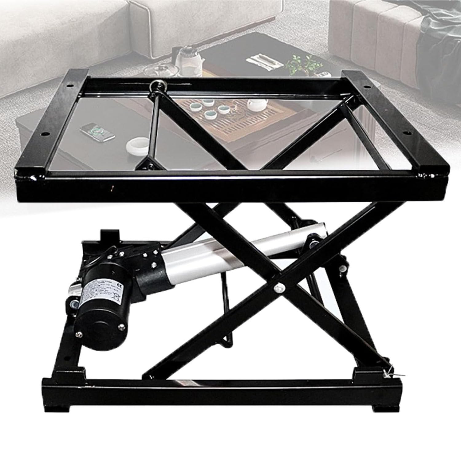 Table élévatrice hydraulique électrique portable et pliable avec télécommande sans fil