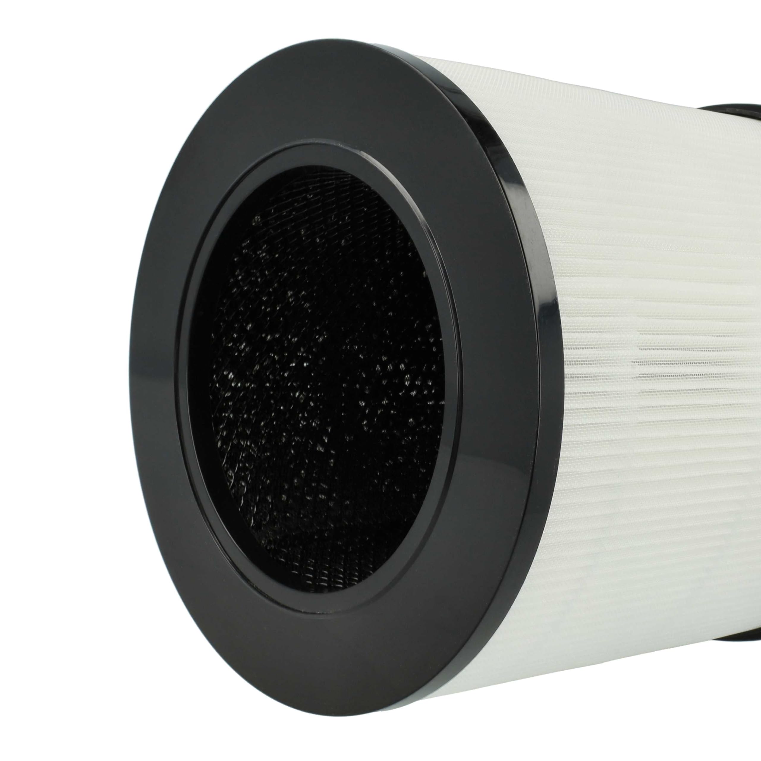 vhbw 2x filtro aria compatibile con Xiaomi Smart Air Purifier 4 Compact purificatore d'aria - filtro combinato prefiltro + HEPA + carbone attivo