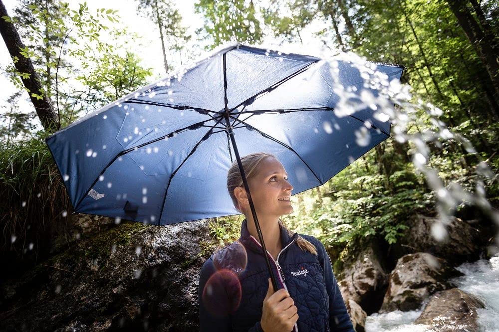 Euroschirm Light Trek Automatic der Sonnen-, Wander-, Regen- & Trekkingschirm Farbe gelb