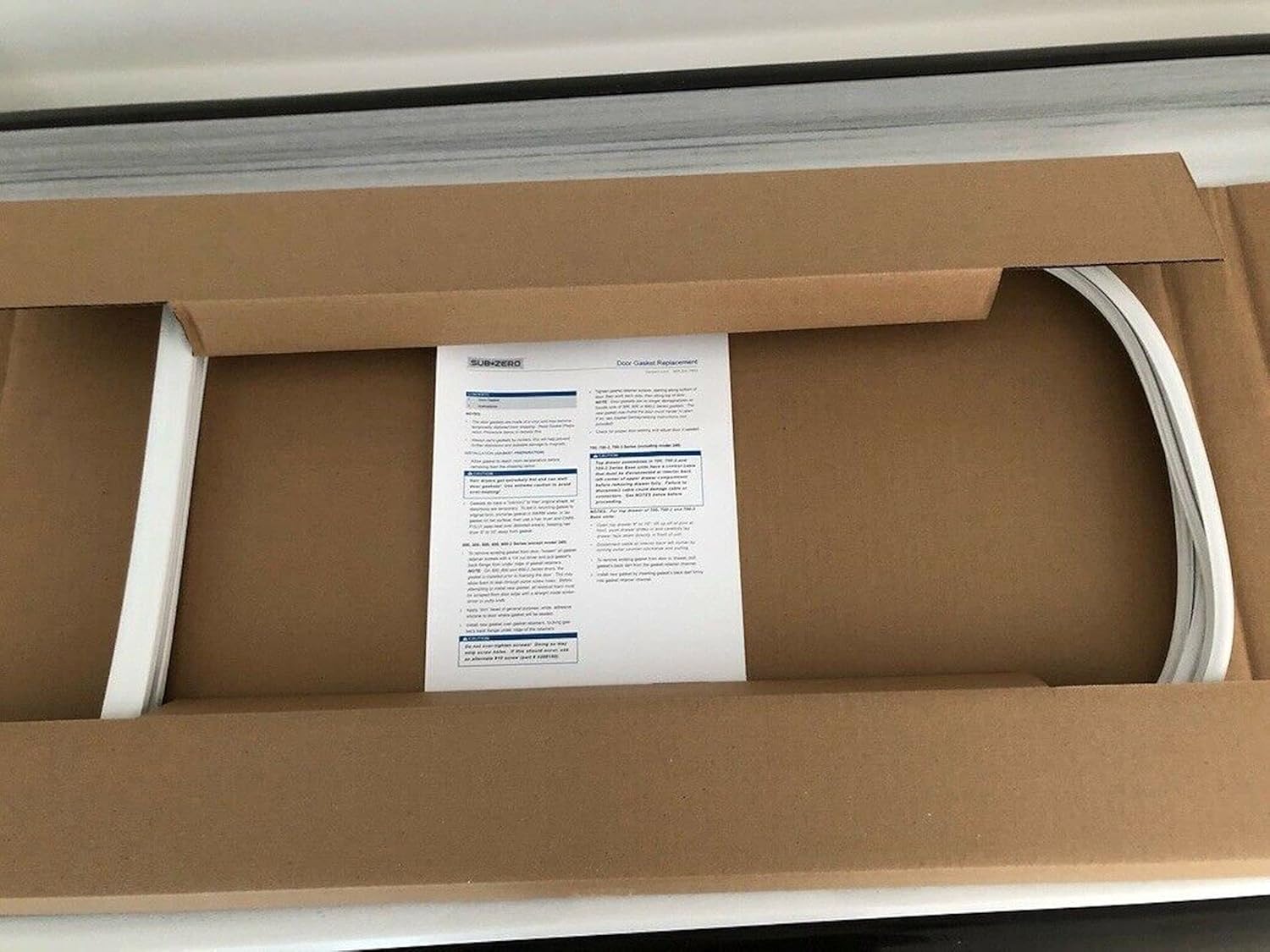 Sub Zero Freezer Door Gasket 642 680 685 7042261 Original