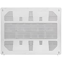 Vista 39 de Akro-Mils 10164 64 Piezas de plástico de equipo de almacenamiento y Gabinete cajón, 20 x 16 x 6-1/2 pulgadas, color negro