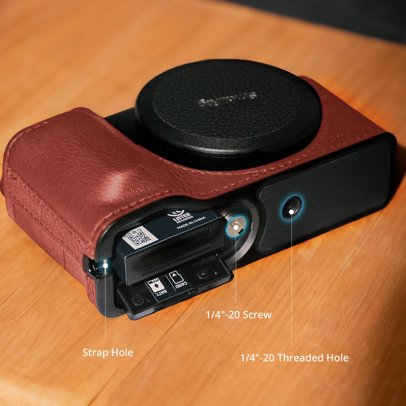 Amazon | SmallRig GR IV/GR IIIシリーズ用 本革ケースキット、RICOH