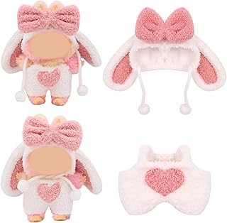 Vêtements pour Peluche bubu de 17 cm - Vêtements en Peluche - Vêtements Uniquement - Accessoires pour 17 cm - Pull à Capuche - Vêtements DIY - Cadeaux pour Enfants