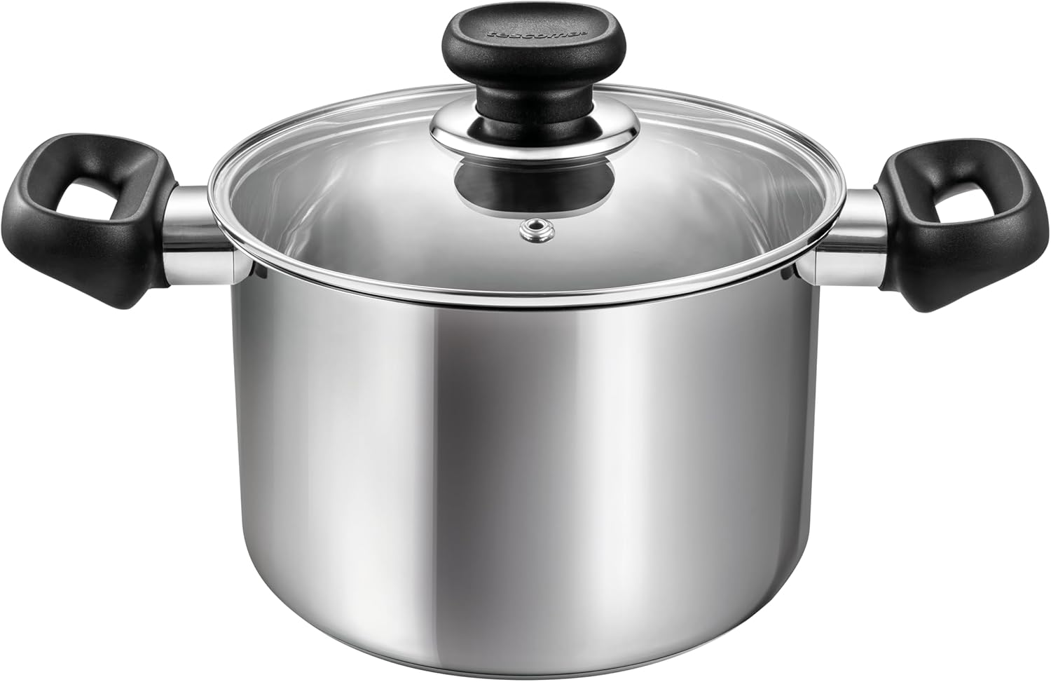 Tescoma 730818 Brava 730818 Saucepan with Lid Diameter 18 cm 3.0 L Stainless Steel