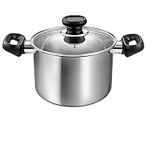 Tescoma 730818 Pentola con coperchio ø 18 cm, 3.0 l, acciaio inossidabile, linea Brava