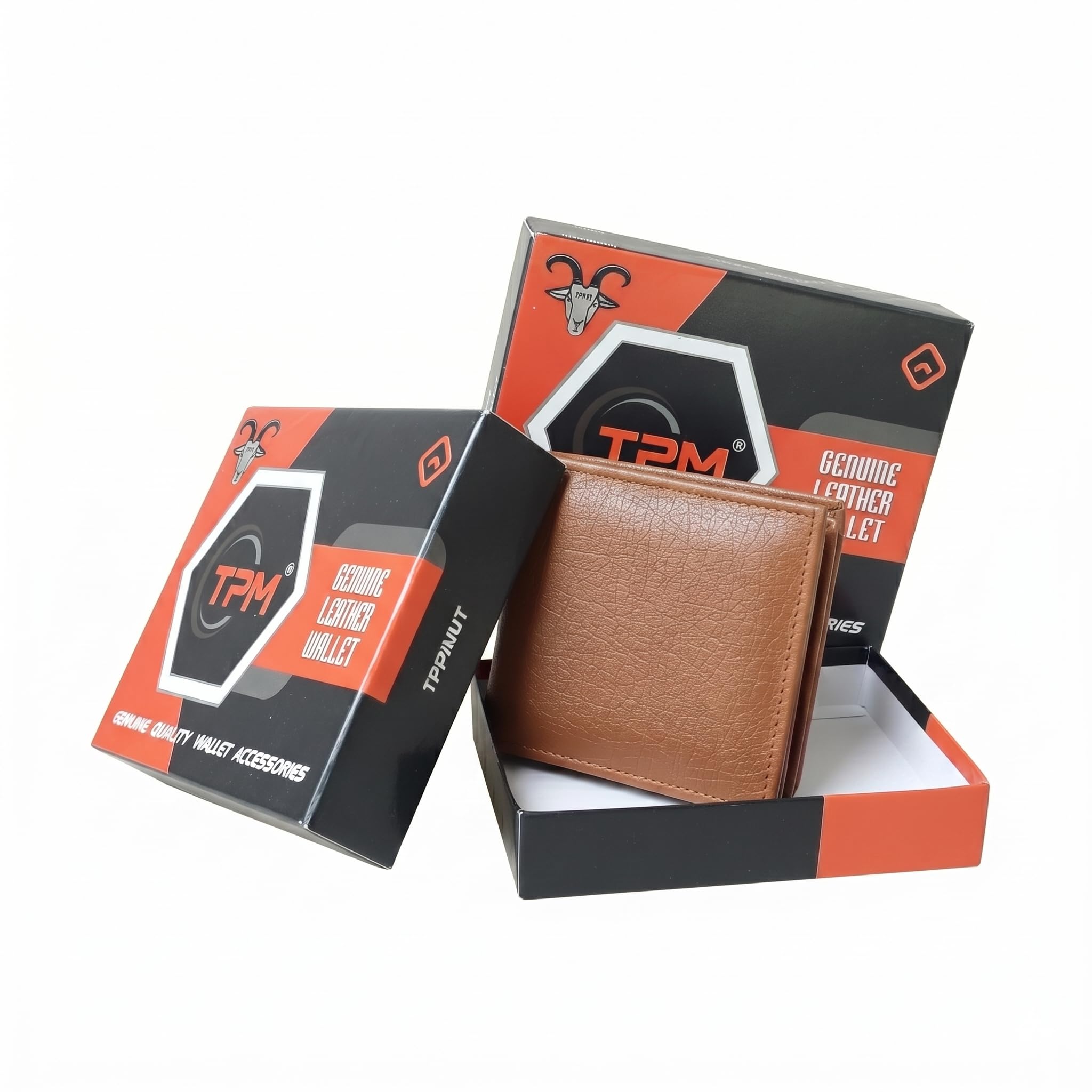 Men's Designer Tan Wallet - Premium Boxed Set for Men-image-27