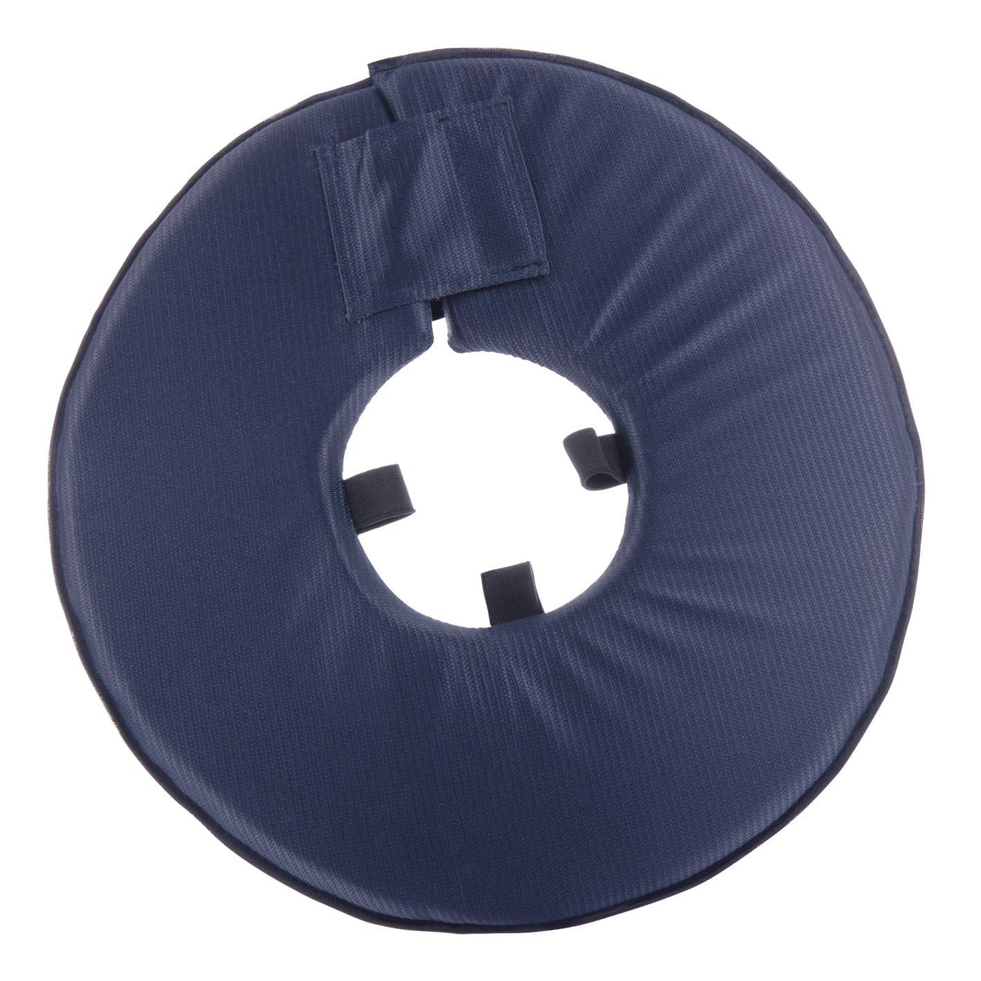Vetlando Leckschutzkragen – Halskrause für Hunde & Katzen, Bequeme Alternative zu Plastikhalskragen, Keine Sichtbehinderung, wasserabweisend, waschbar – L Umfang 43-48cm Durchmesser 50 cm, blau