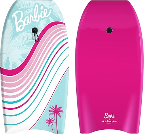 Barbie Signature - Bodyboard de 36 pulgadas de Wavestorm | Cubierta superior gráfica con parte inferior lisa de alta densidad | para niños y adultos