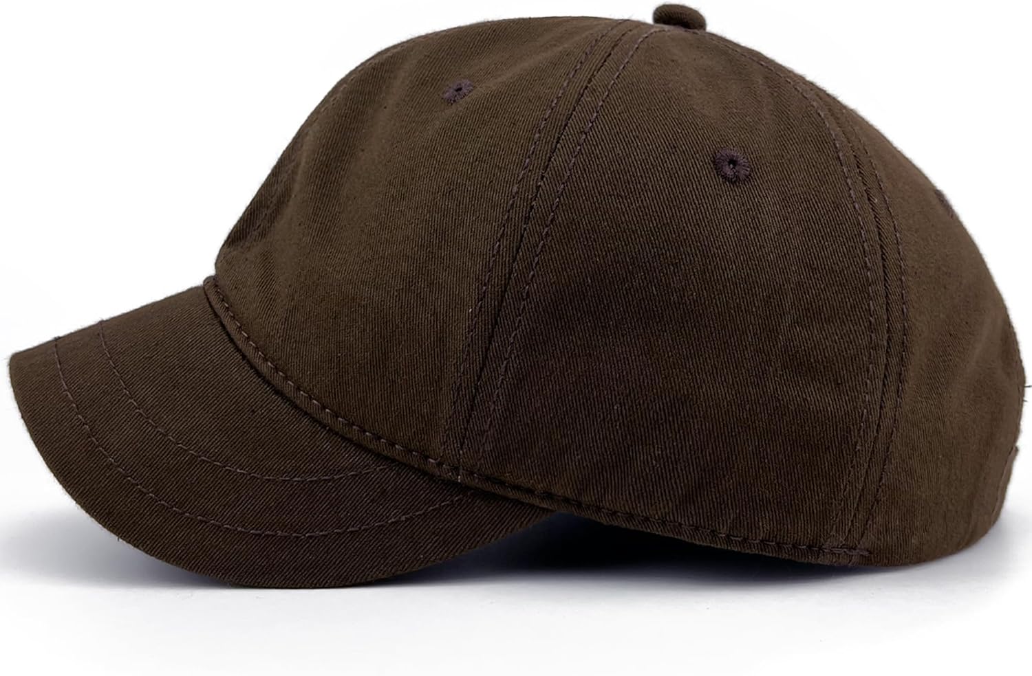 Loneshark Short Brim Hats for Women Unstructured Short Bill Hats for Men Running Small Brim Baseball Caps for Ladies