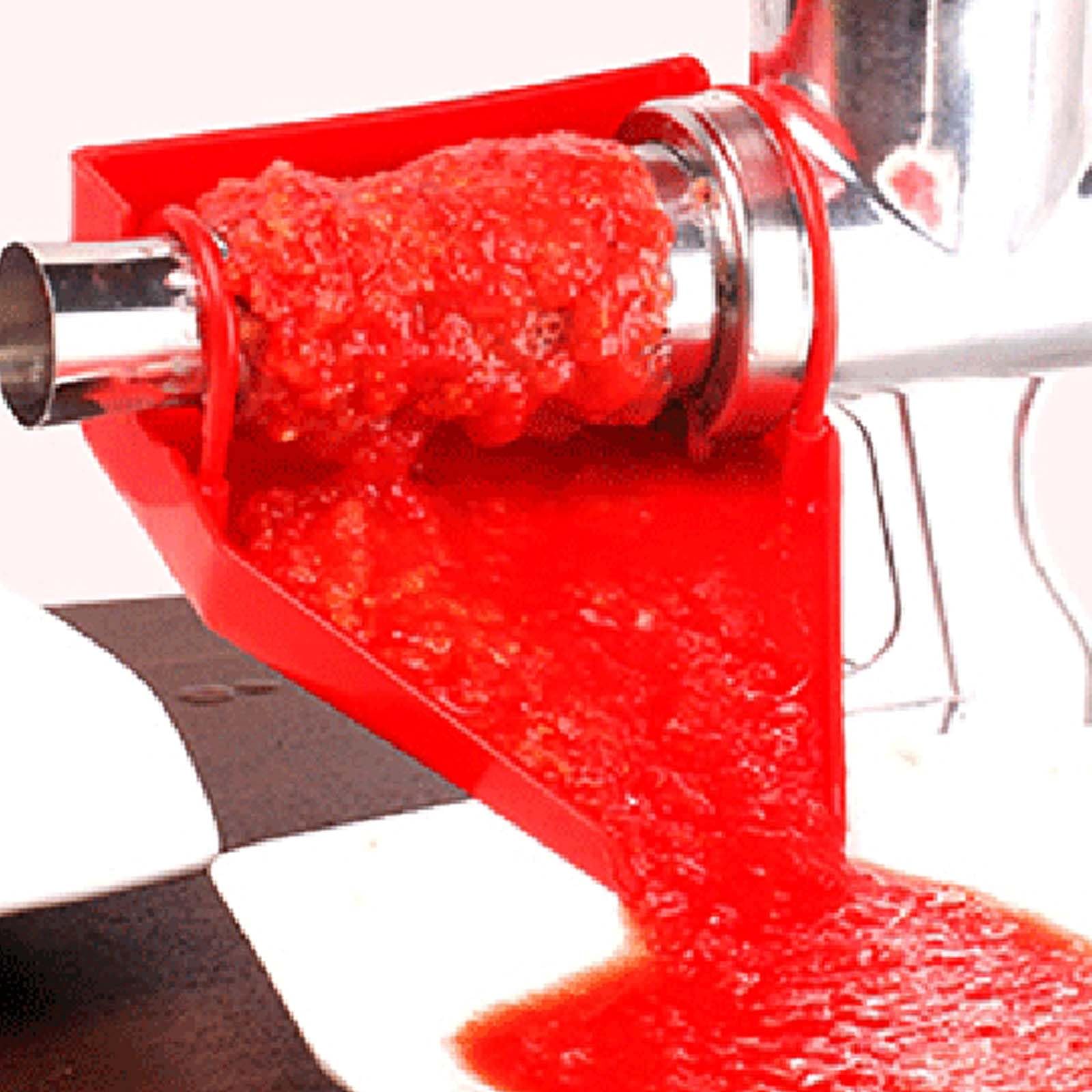 Colino manuale per pomodoro per la produzione di salsa di pomodoro macinino per purè di patate fresche Sasha - Filtro in lega di alluminio ABS durevole facile da pulire