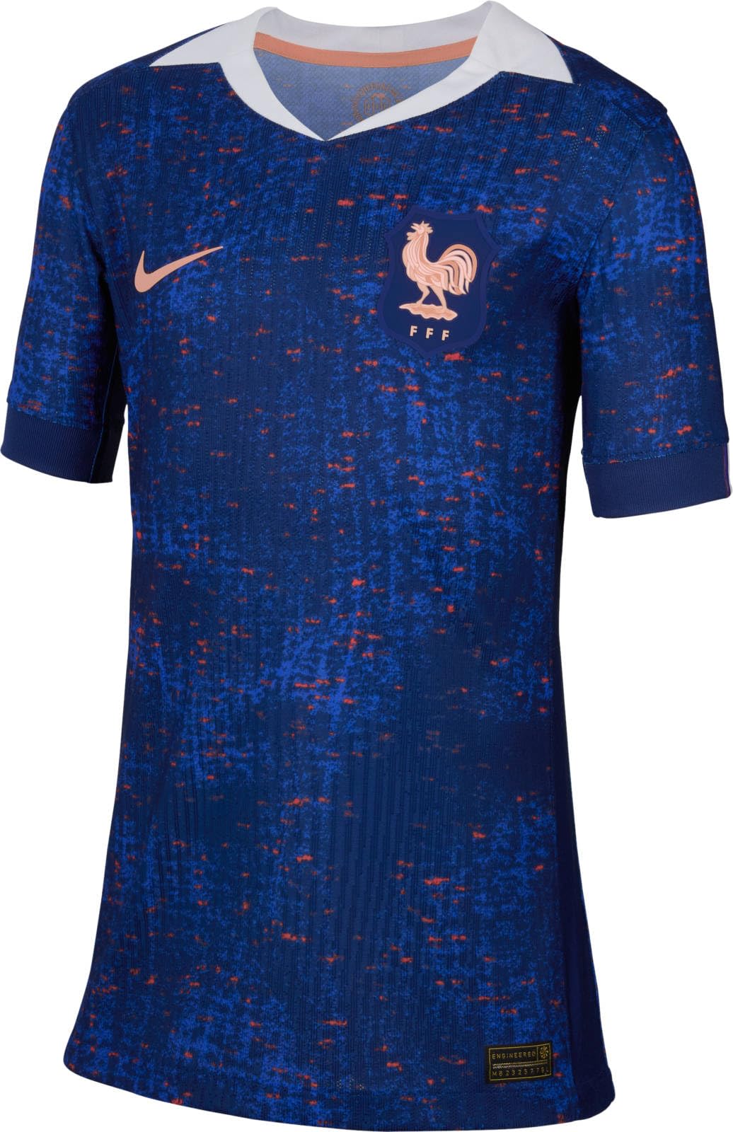 Nike FFF 2025 Stadium Domicile (Équipe Féminine) Maillot de Foot Replica Nike Dri-fit pour Ado Réplique du Maillot de Football Mixte Enfant
