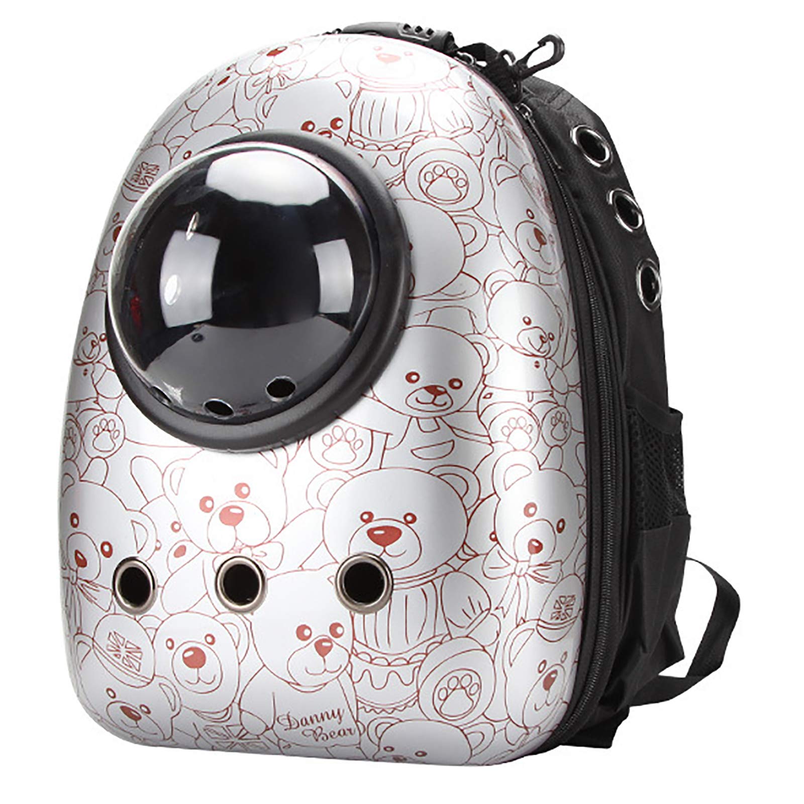 Sac à dos portable bulle transparent pour voyager avec son chat