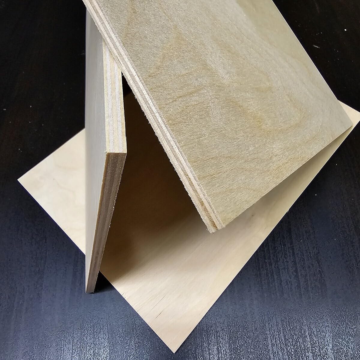 AtHaus® Placas de Contrachapado 6 mm | Tableros Multiplex | Placas de Madera | Cortes Disponibles: 80x60 cm