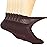 +MD Diabetic Socks for Men Women-6 Pairs, Non-Binding Extra Wide Ankle Socks, Circulator Socks for Edema 10-13 Brown