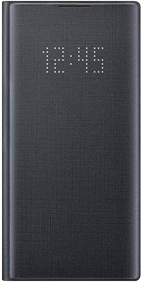 Samsung Galaxy Note10 用ケース、LEDビューウォレットカバーケース LED View Cover Black/ブラック EF-NN970PBEGWW 並行輸入品 (国内版のGalaxy Note10+には使用できません)