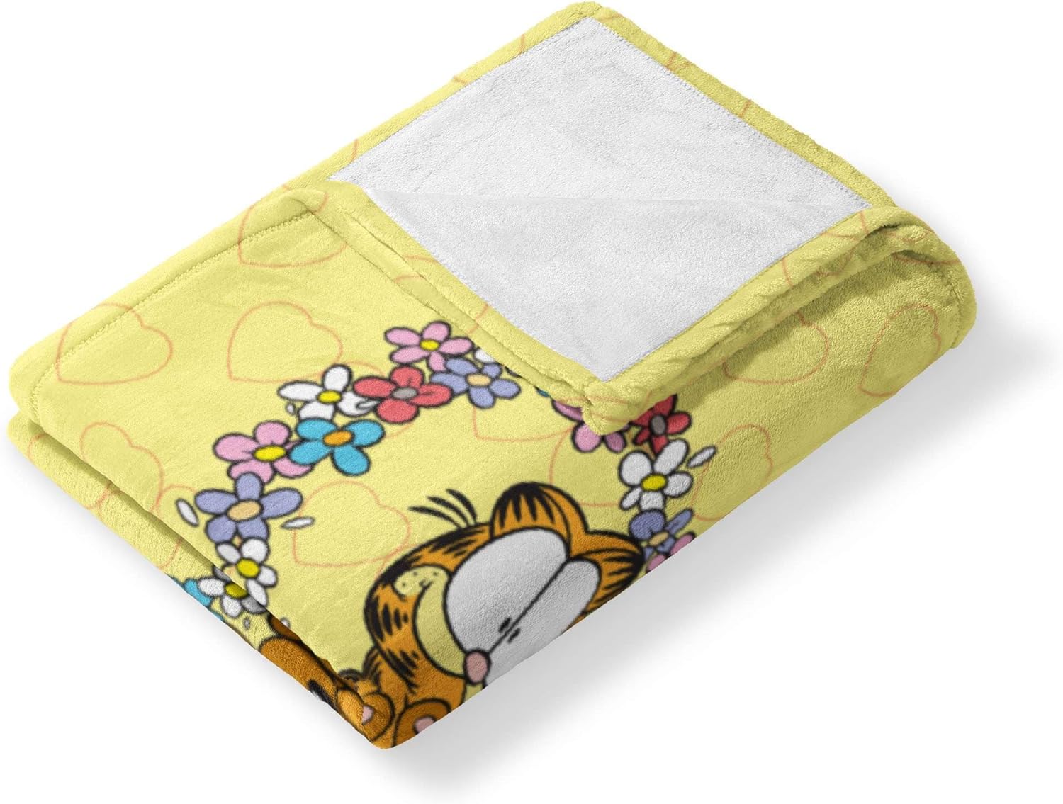 Northwest Garfield Silk Touch Throw Blanket, 50" x 60", Teddy Bear - Image 2