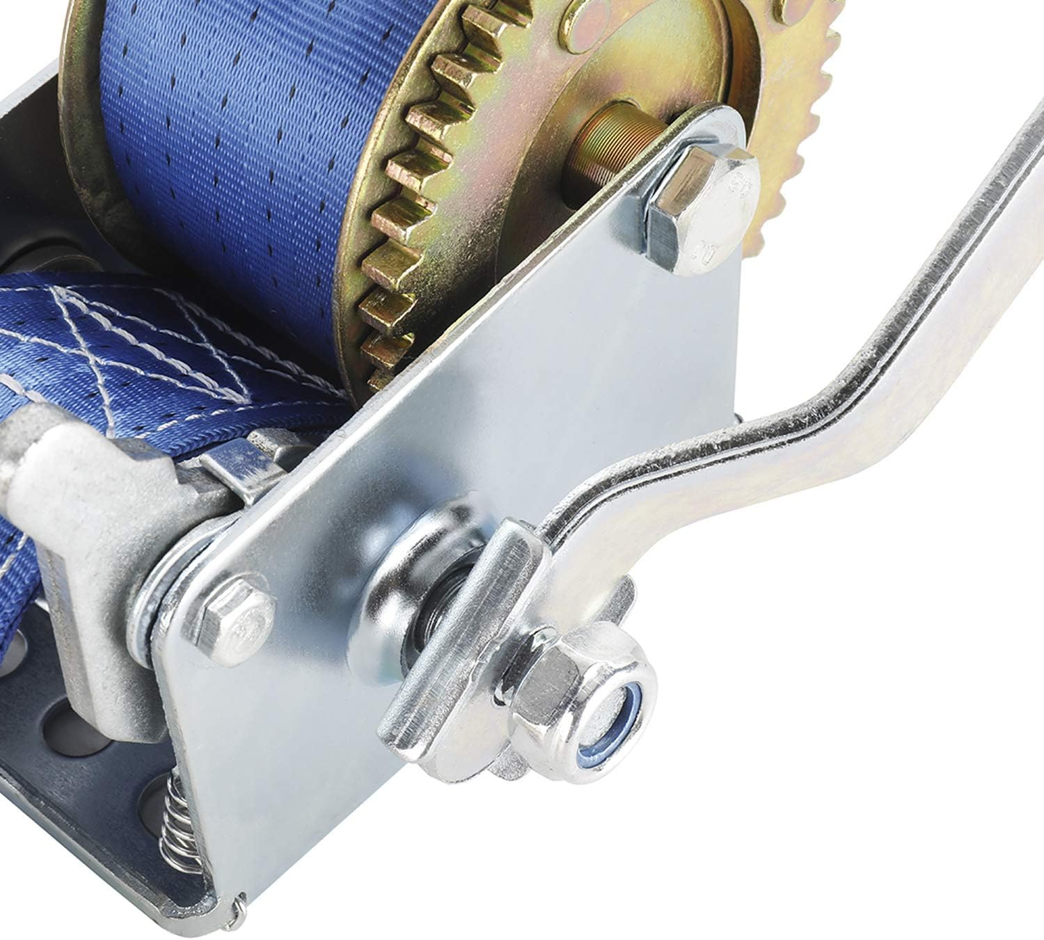 Authentic Crazy Deals 8MILELAKE Heavy Duty 600lbs Hand Winch Crank Strap Gear Winch for Trailer Boat ATV Flash Deals - 80% OFF 8MILELAKE Heavy Duty 600lbs Hand Winch Crank Strap Gear Winch for Trailer Boat ATV