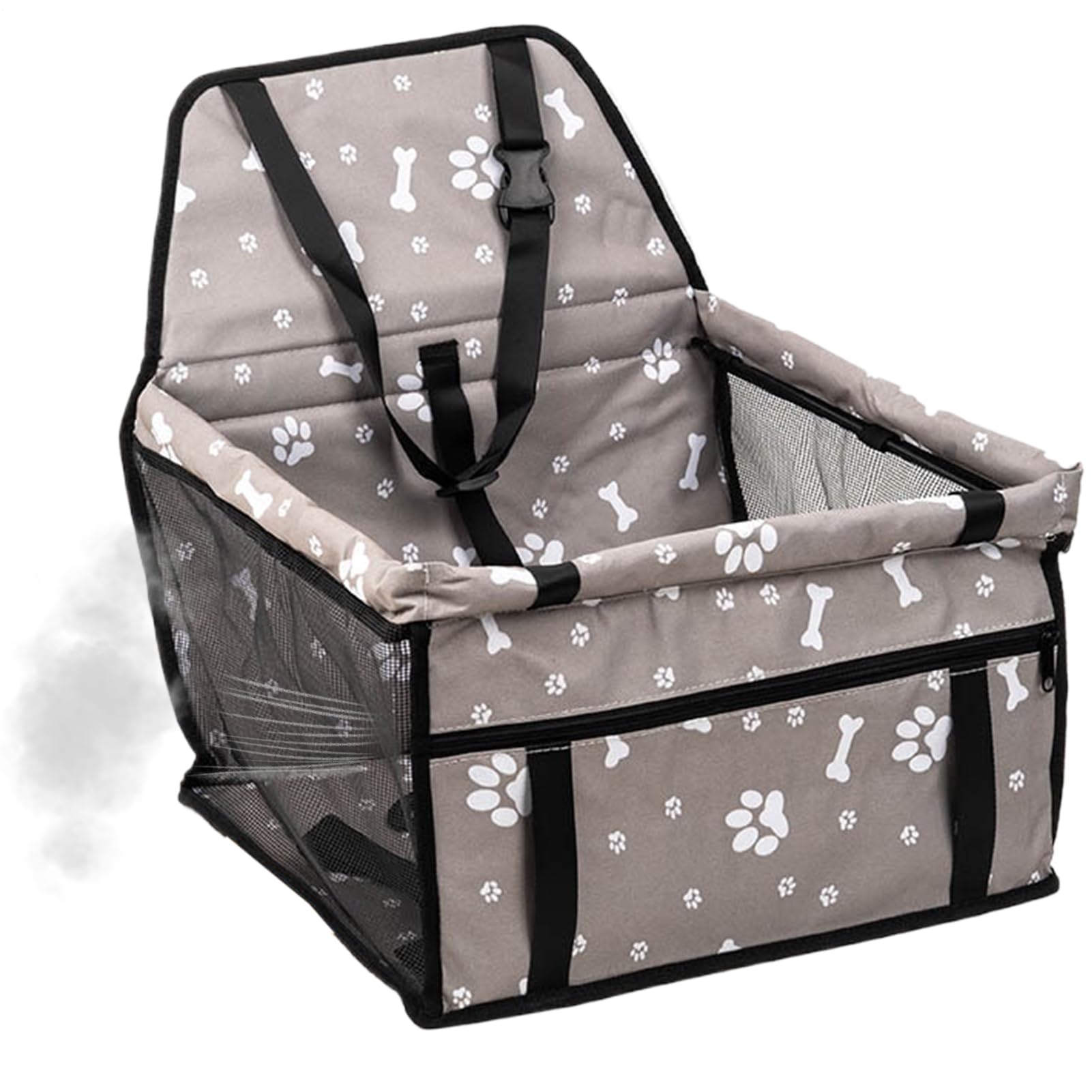 Tktouci Dog Car Seat - Portable Puppy Dog Car Booster Seat - Waterproof Pet Accessories Puppy Carseat for Long Driving Vet Visits Park Outings Road Trip