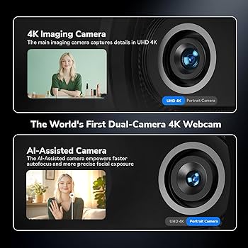 Amazon.com: EMEET Piko 4K Webcam for Streaming, World's 1st