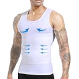 Mens Slimming Body Shaper Vest, Gynecomastia Compression Shirt Shapewear, Abs Abdomen Undershirts, Tummy Control Tank Top