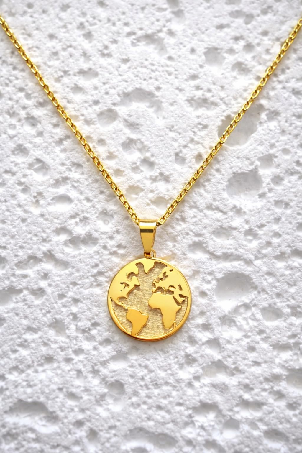 Rodium Goldanhänger 585, 14 Karat, Gelb- und Weißgold