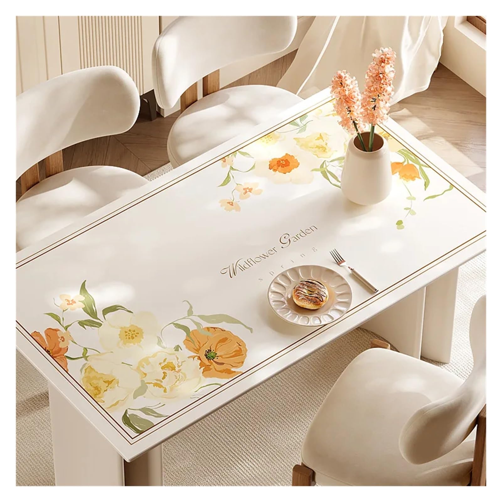 Tappetino da scrivania in pelle Tovaglia moderna in pelle impermeabile, resistente all'olio, al calore, tovaglietta da pranzo for la casa(Color 2,70 * 120cm)
