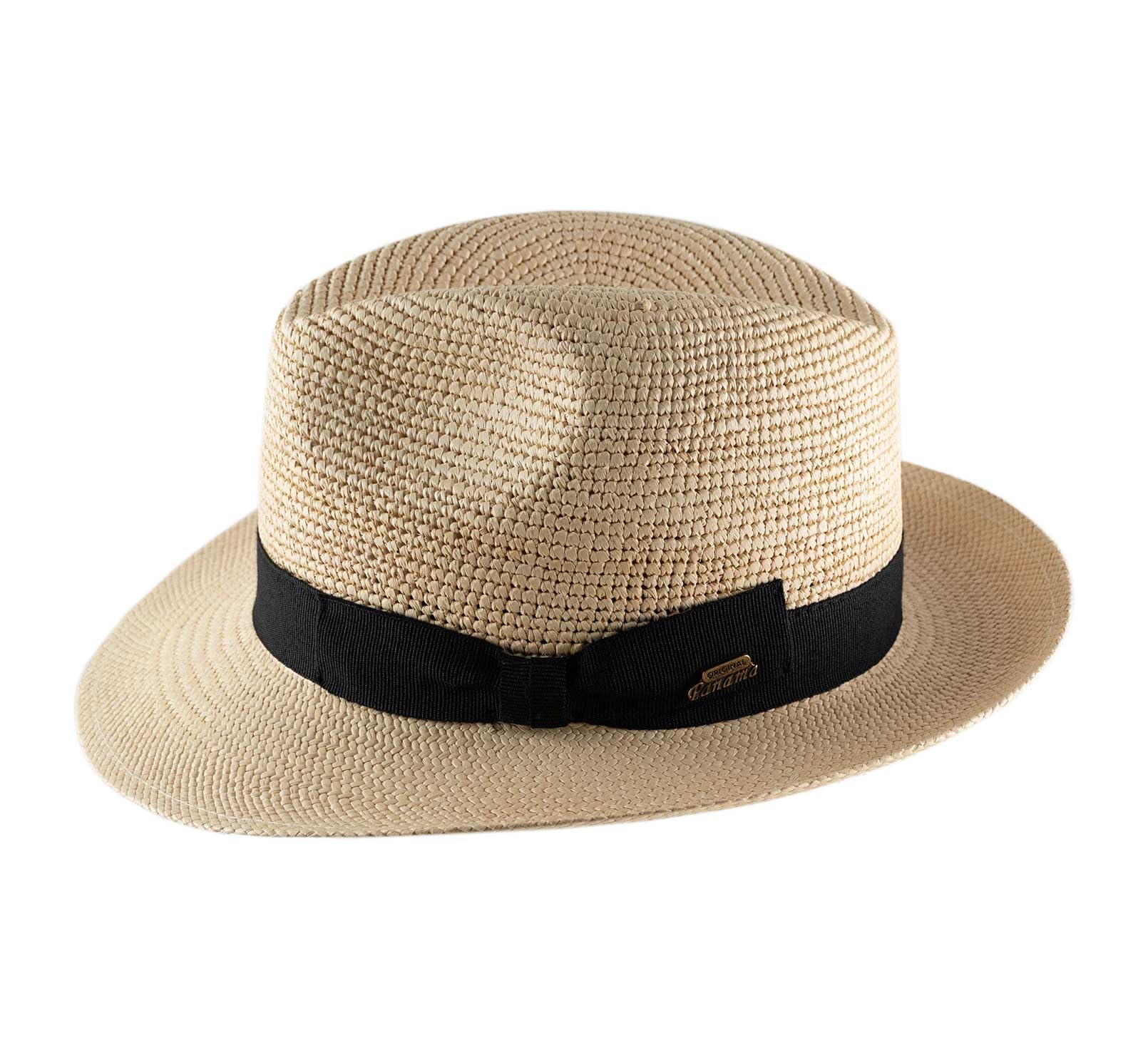 Cappello Fedora Fedora Panama Crochet