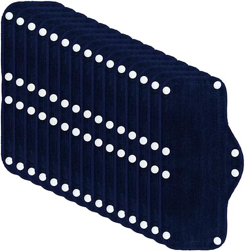 15 unidades de banda de sudor para casco duro, bandas de algodón para el sudor, reutilizables, para casco duro a presión, banda para el sudor,