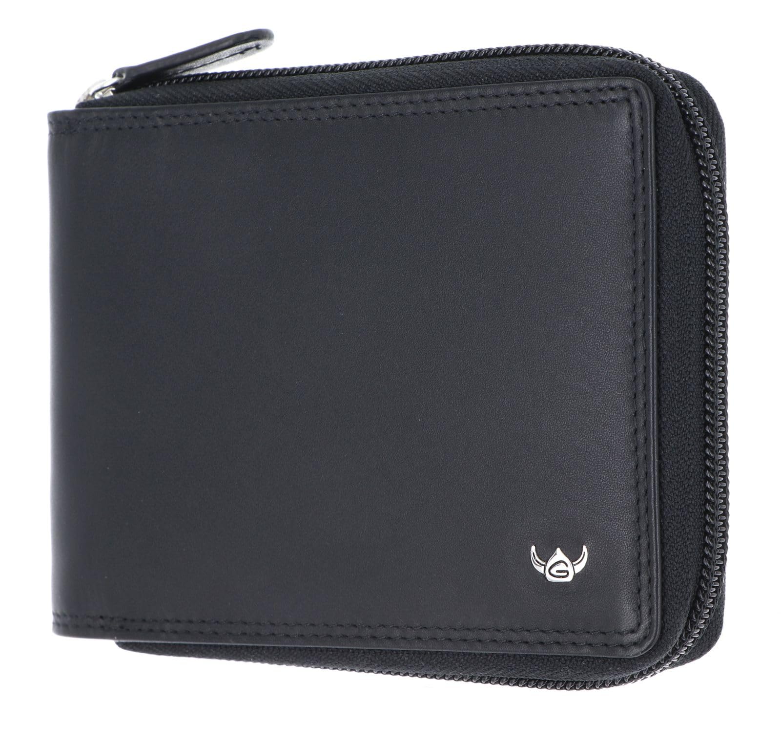 Golden Head Polo RFID Protect RV etui na banknoty 1367, czarny, Einheitsgröße, Elegancki