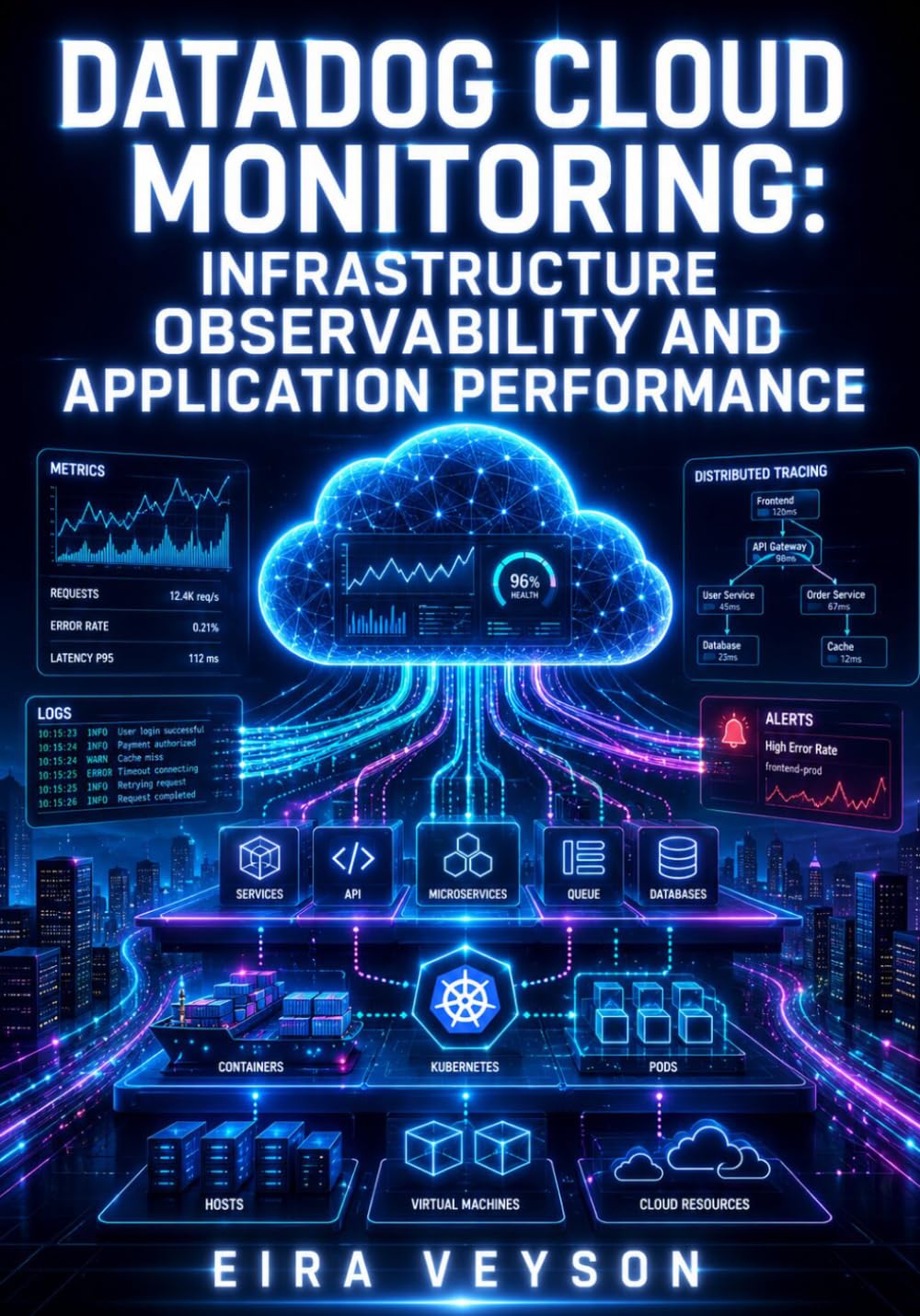 DATADOG CLOUD MONITORING: INFRASTRUCTURE OBSERVABILITY AND APPLICATION PERFORMANCE: Complete Guide to Metrics, Logs, and Distributed Tracing