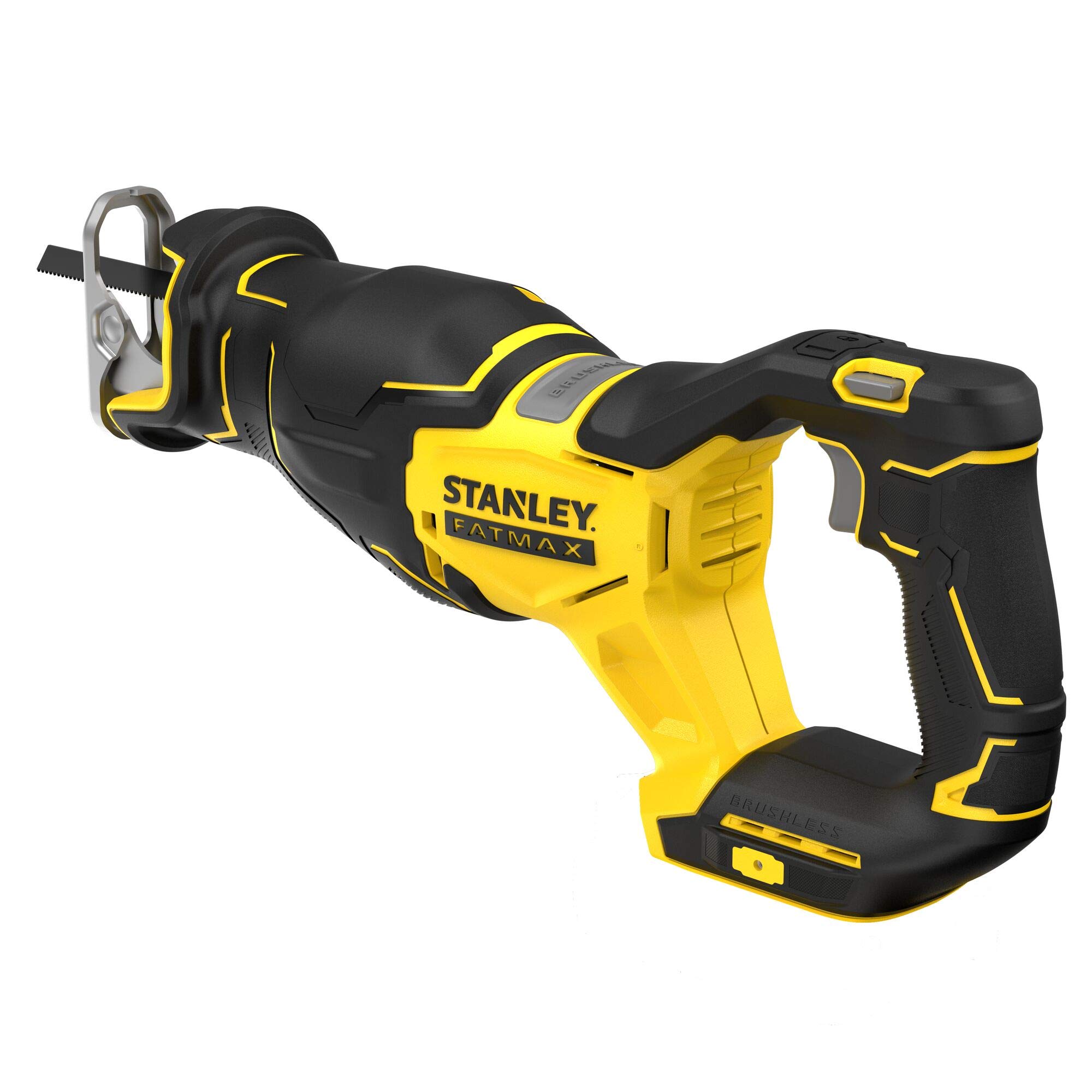 Stanley FatMax SFMCS310B-XJ Sega Universale Brushless V20 a Batteria 18V, Unità senza Batteria e Caricabatterie