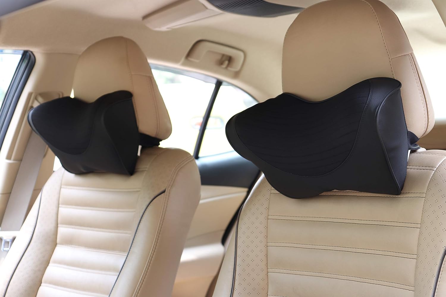 Oshotto Memory Foam (NR06) Car Neck Rest, Neck Support Compatible with