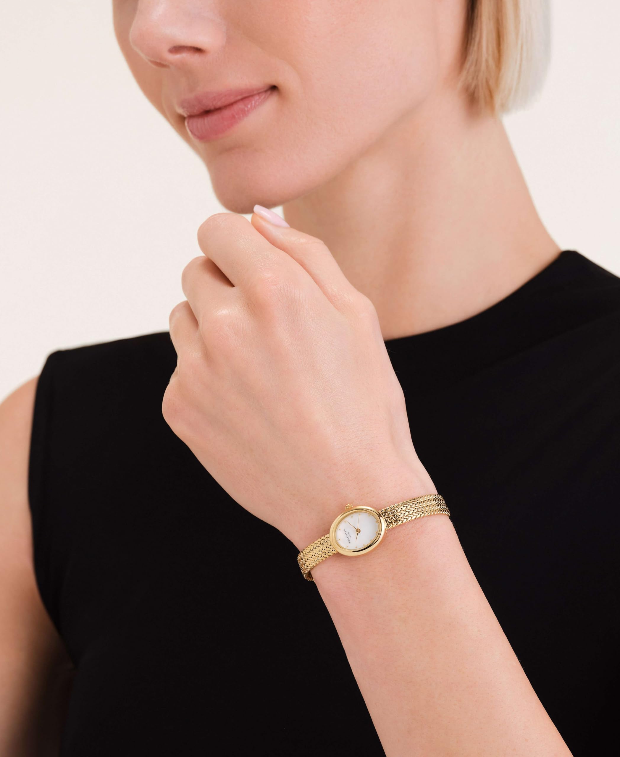 Rosefield Minis Damenuhr Mesh-Armband