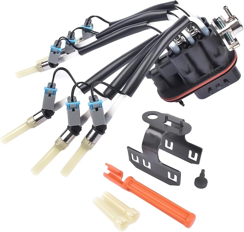 Injetor central tipo aranha para sistema de combustível NEWZQ com suporte 4.3L V6 – 1 unidade