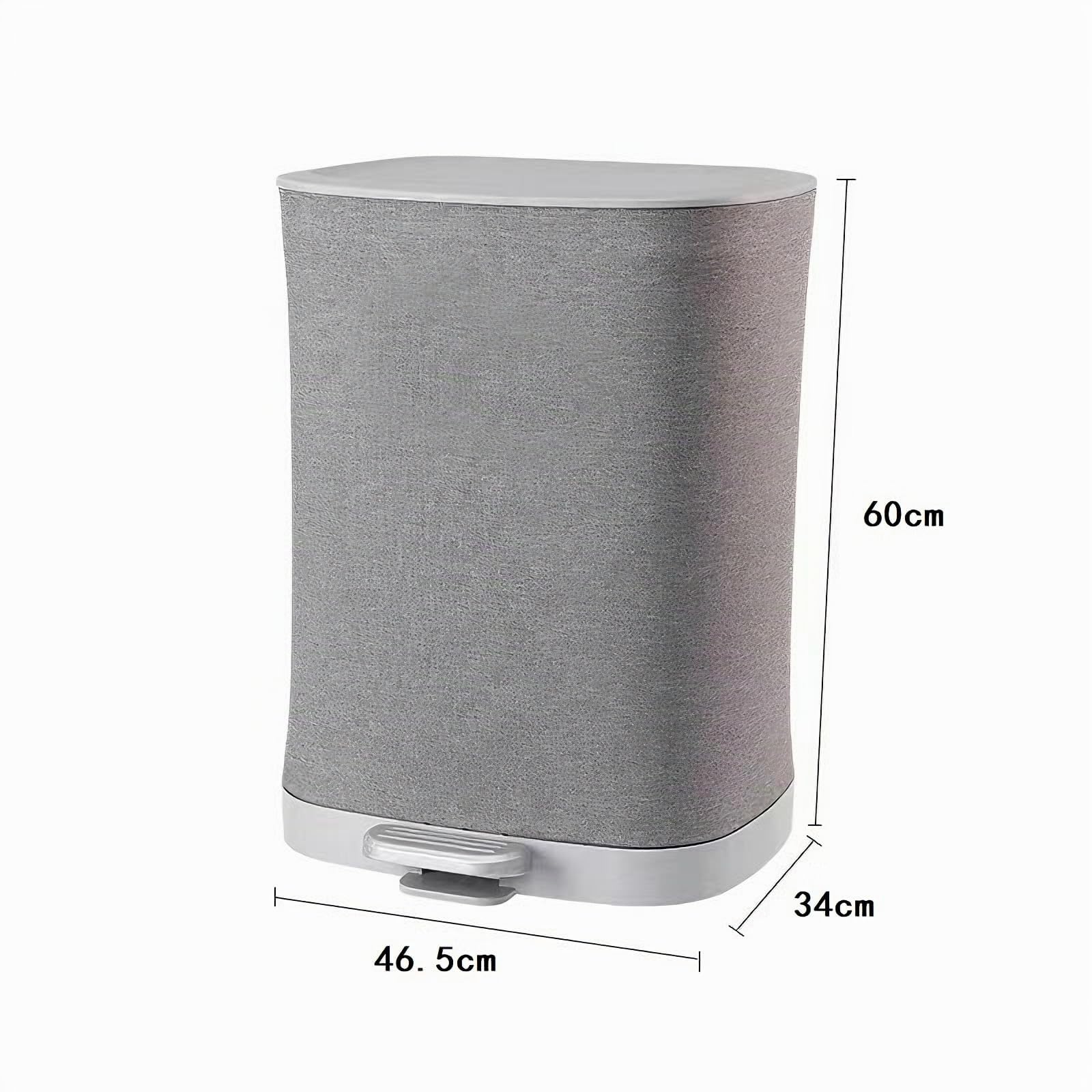 Wäschekorb, Wäschesammler Schmal 50l, Wäschekorb 2 Fächer mit Deckel, Laundry Baskets, WäScheköRbe mit Herausnehmbarer und Waschbarer Innentasche, Wäschetonne für Schmutzwäsche