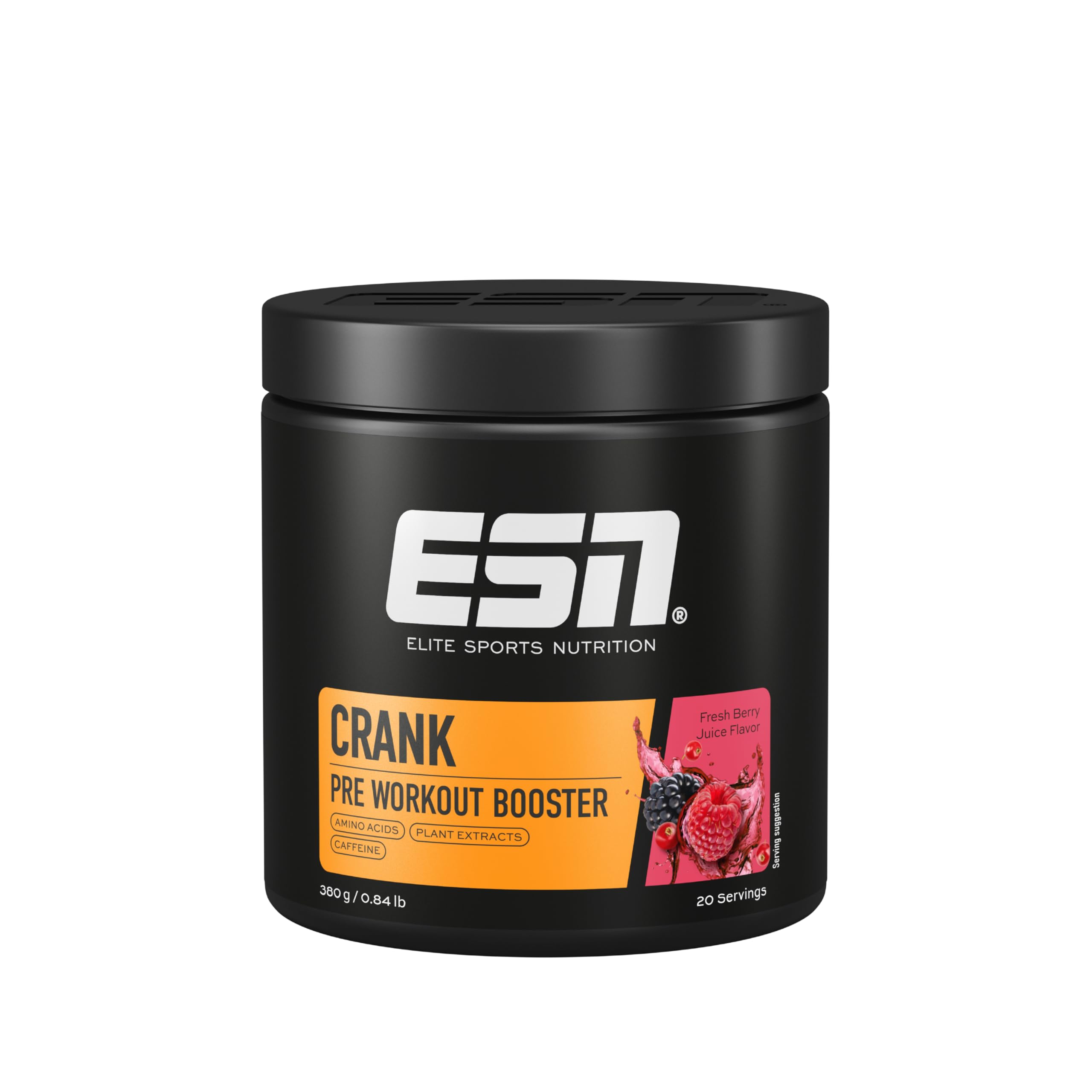 ESN Crank, Fresh Berry Juice, 380 g