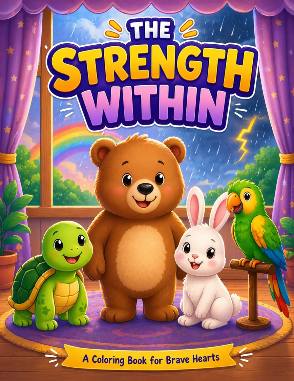 The Strength Within: A Coloring Book for Brave Hearts