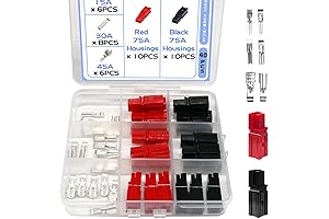 40-Piece Powerpole Battery Connector Assortment Kit