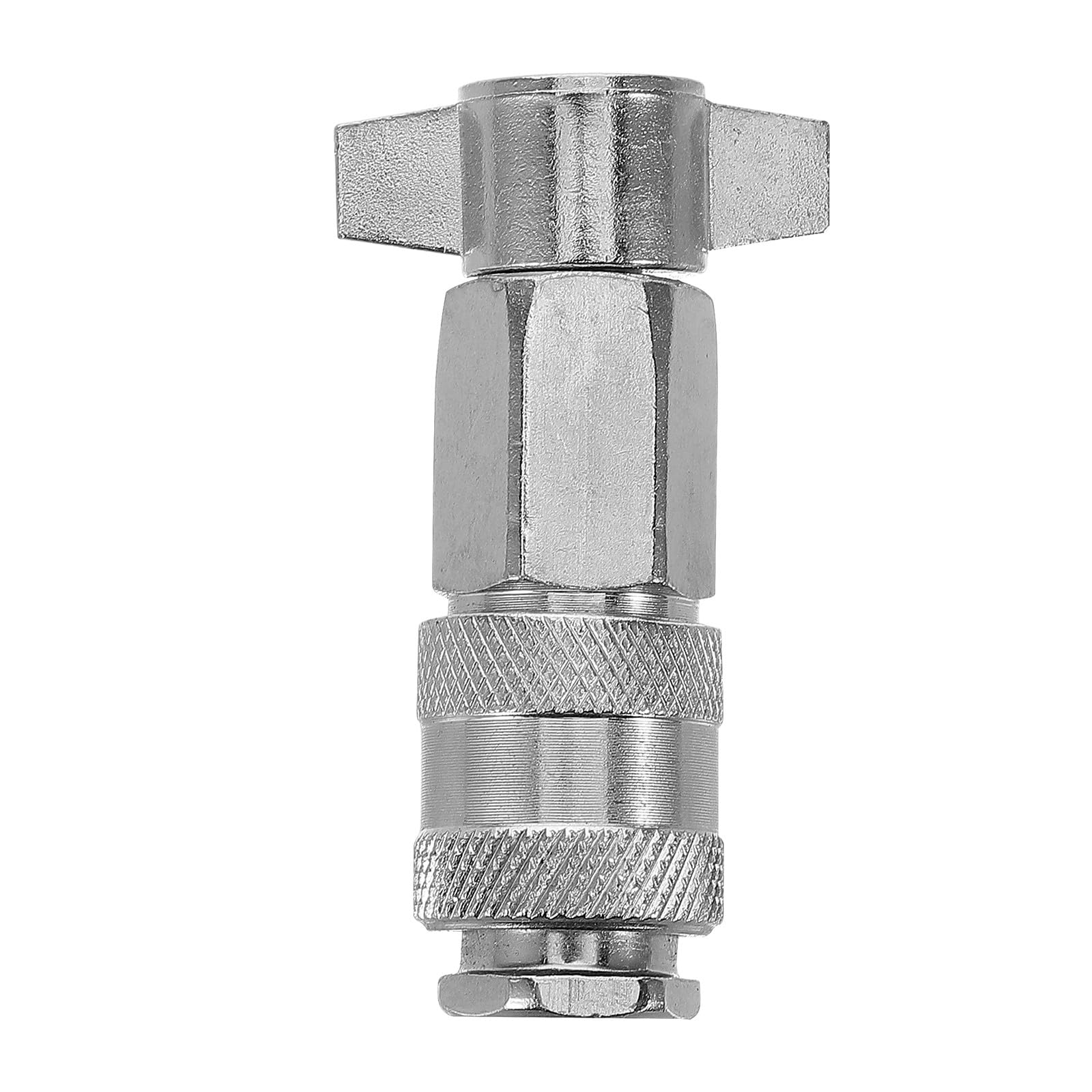 Conector de manguera neumática Ipetboom de acero inoxidable para limpieza
