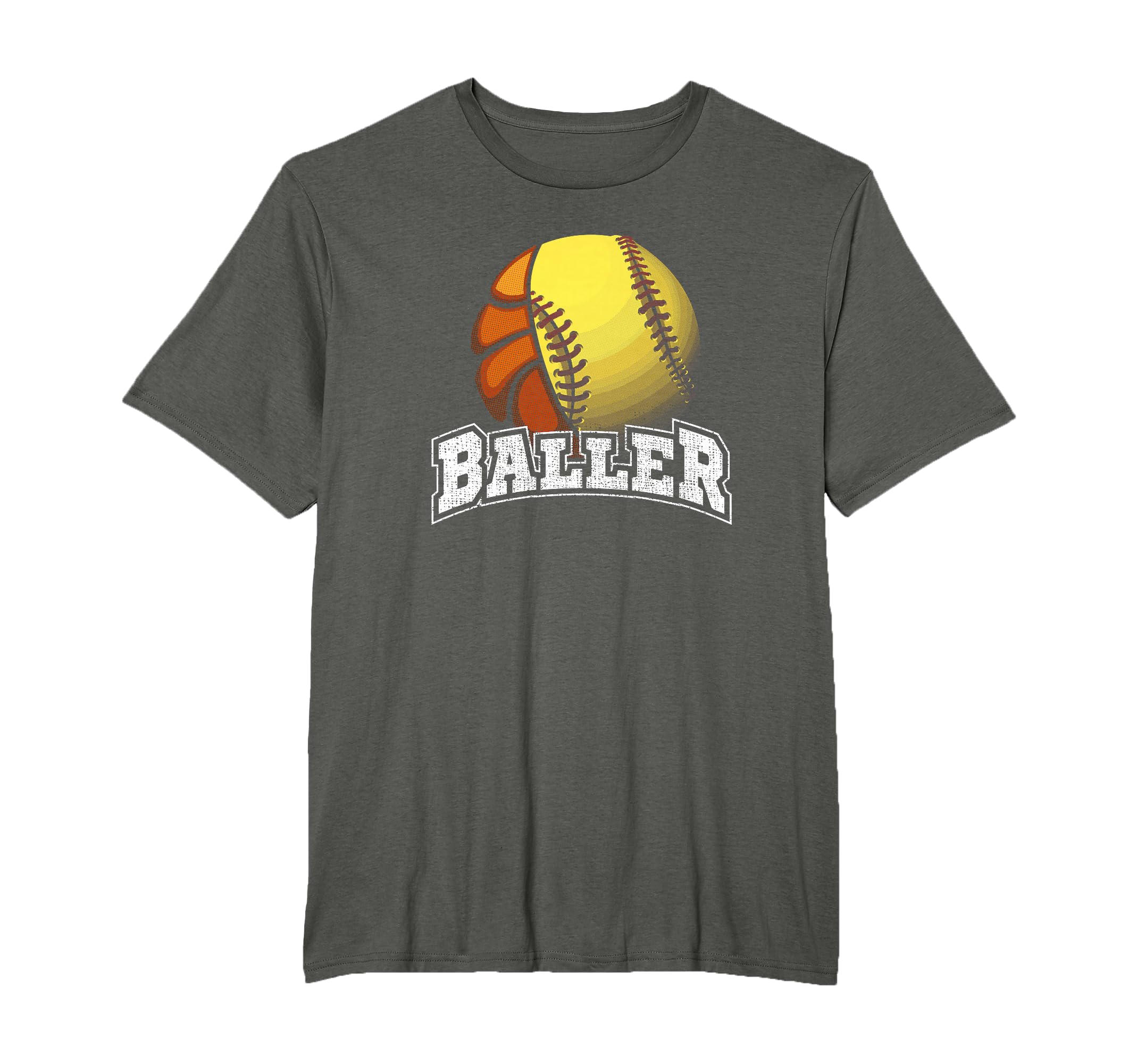 Funny Basketball Softball Girl T-Shirt