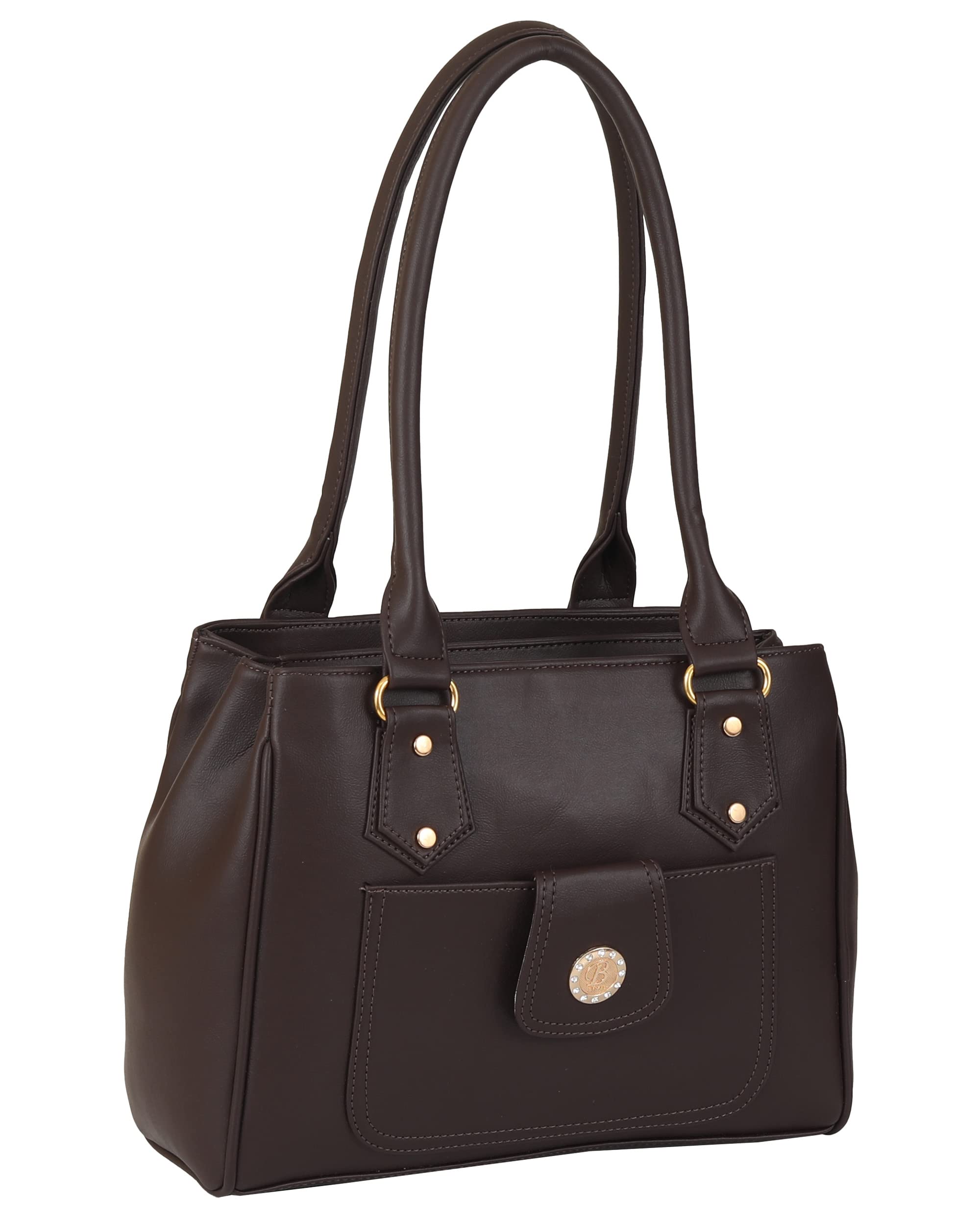 Airish Handbag Shoulder bag for Girls & Women(Brown) (B09STQFNX1) Amazon Price History, Amazon Price Tracker