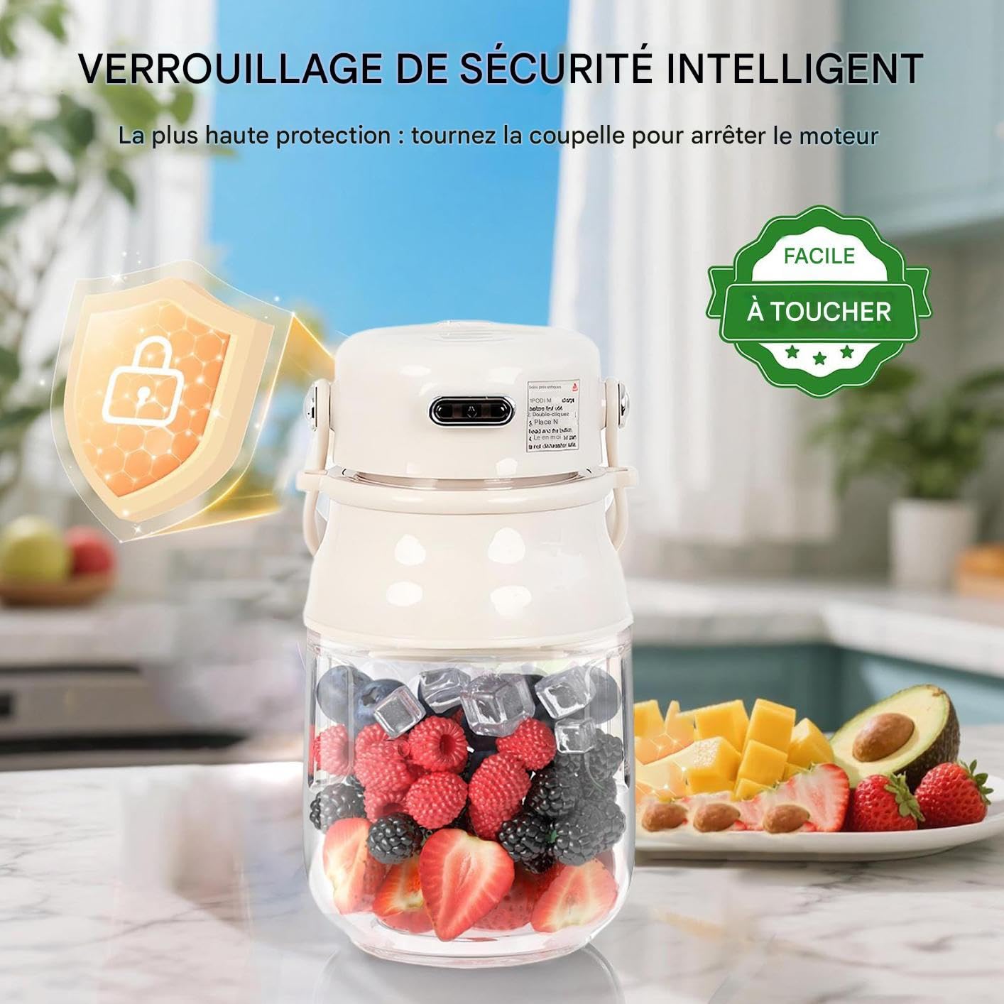 Frullatore Personale Portatile Shaker Mixer per frullati proteici, succhi,