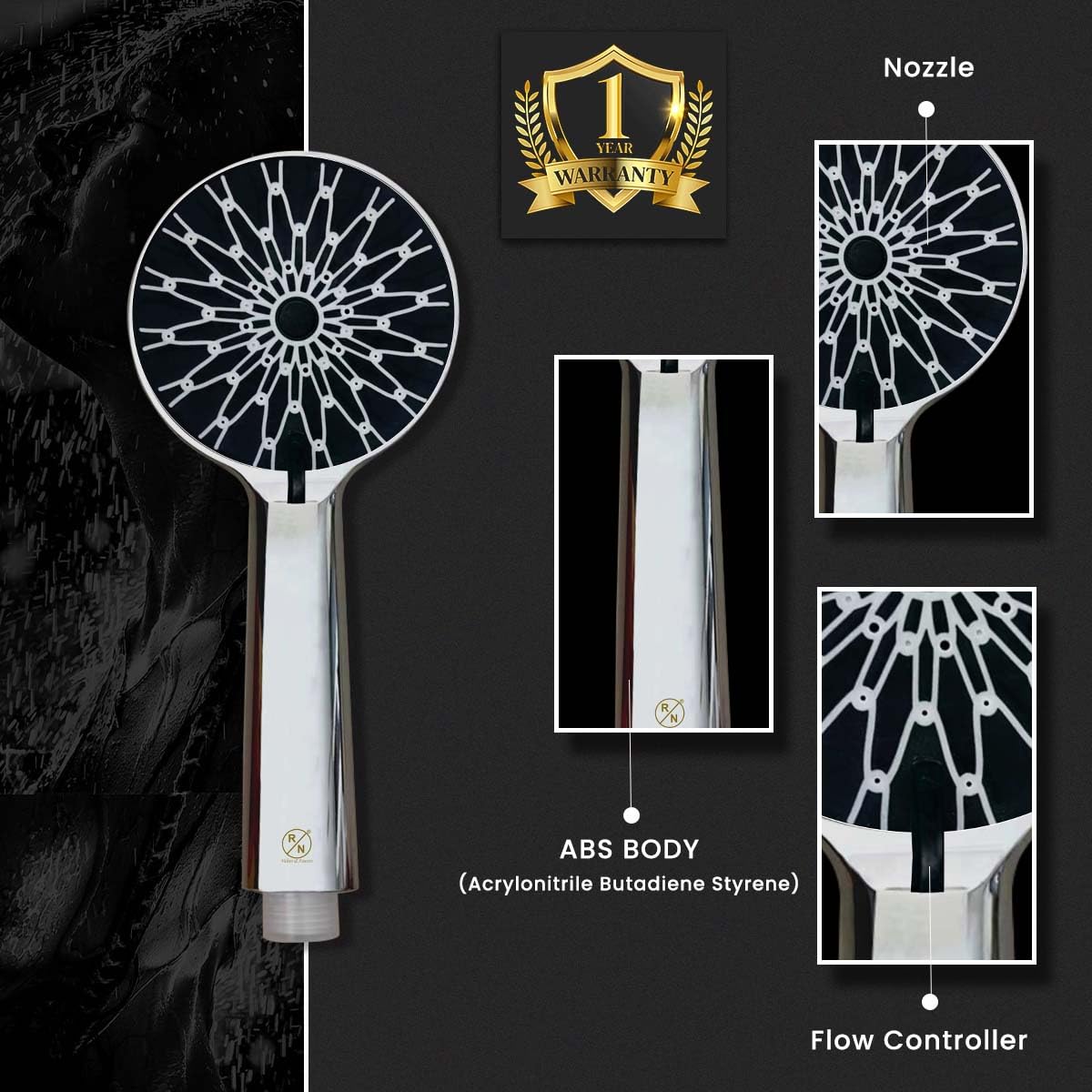 RN ABS Hand Shower